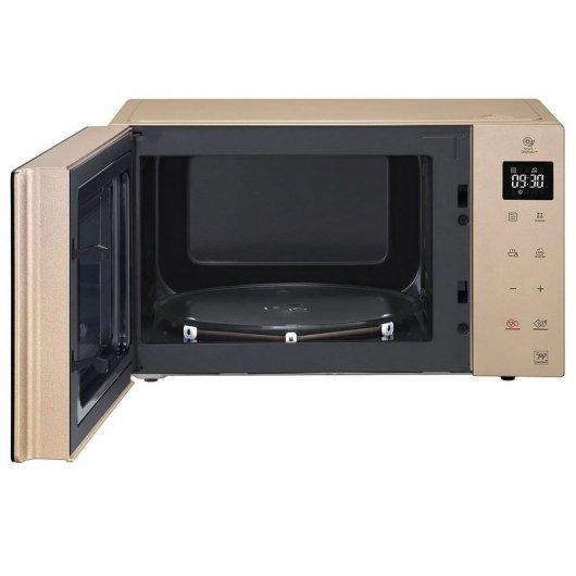 LG MH6535GISA Microondas con Grill Smart Inverter 25L 1000W Champagne