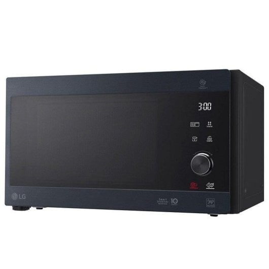 Mikrowelle LG MH6565CPW 25L 1000W Grill Smart Inverter Schwarz