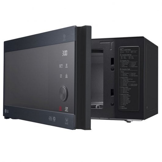 LG MH6565CPW Microonde con grill Smart Inverter 25L 1000W Nero