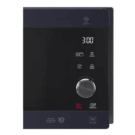 LG MH6565CPW Microonde con grill Smart Inverter 25L 1000W Nero