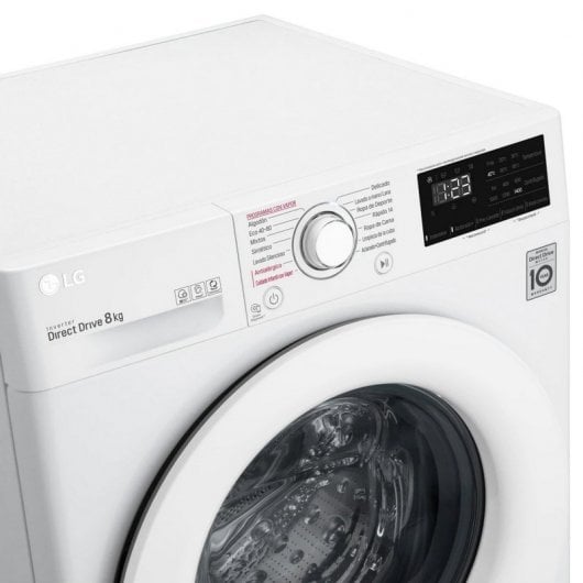 LG F4WV3008S3W Lavadora Carga Frontal 8Kg C Blanca