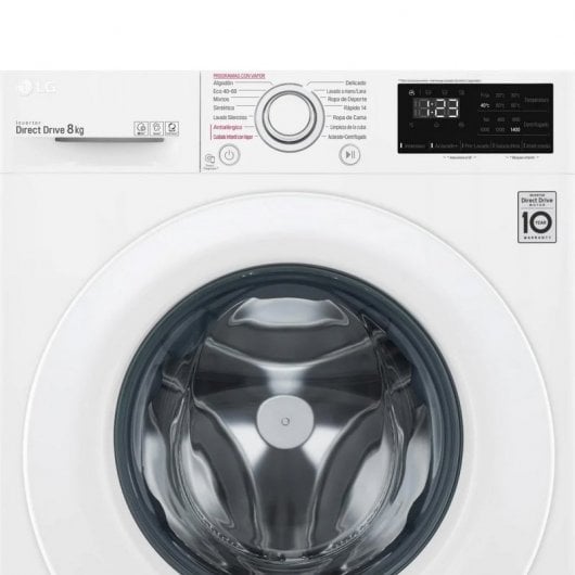 LG F4WV3008S3W Lavadora Carga Frontal 8Kg C Blanca