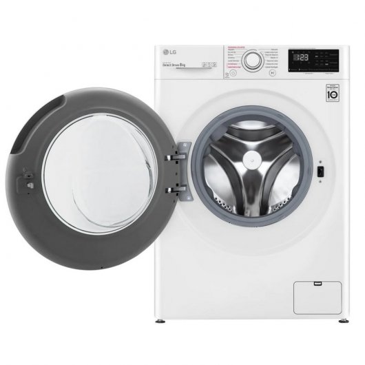 LG F4WV3008S3W Lavadora Carga Frontal 8Kg C Blanca