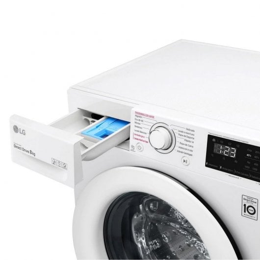 LG F4WV3008S3W Lavadora Carga Frontal 8Kg C Blanca