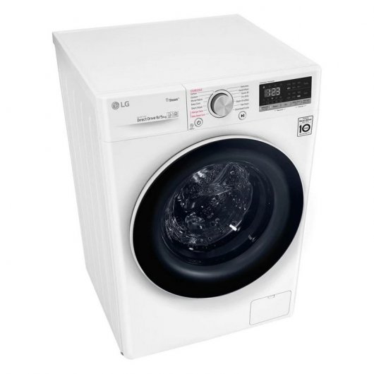 LG F2DV5S85S2W Lavasecadora Carga Frontal 8Kg/5Kg E Blanca