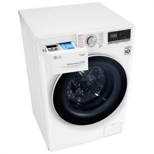LG F2DV5S85S2W Lavasecadora Carga Frontal 8Kg/5Kg E Blanca