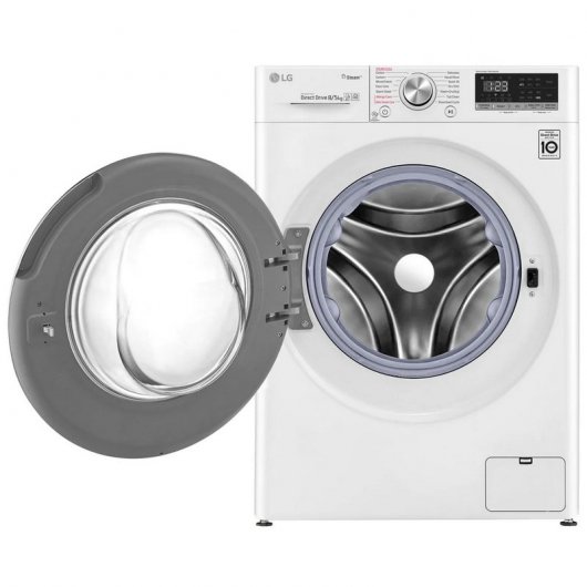 LG F2DV5S85S2W Lavasecadora Carga Frontal 8Kg/5Kg E Blanca