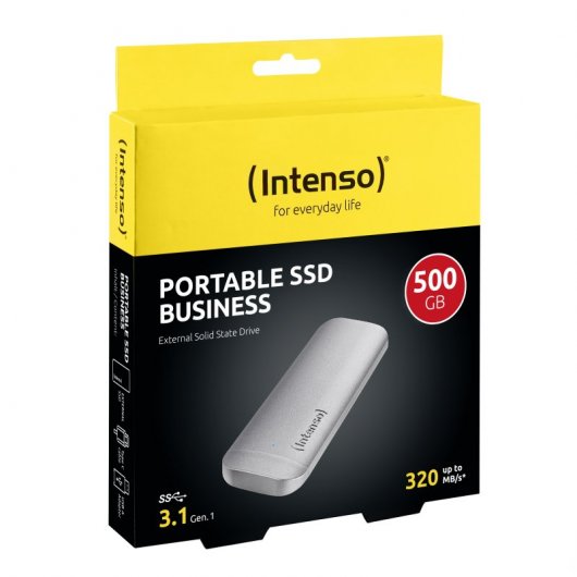 Intenso External SSD Business 500GB 1.8" USB-C 3.1