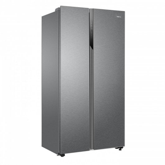 Haier HSR3918ENPG Amerikanischer Kühlschrank E Edelstahl