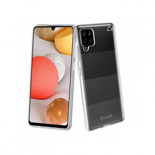 Muvit Funda Transparente para Samsung Galaxy A42 5G