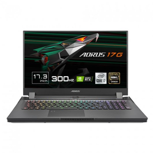 Gigabyte AORUS 17G XC-8ES6430SH Intel Core i7-10870H/32GB/512GB SSD/RTX 3070/17.3"