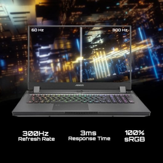 Gigabyte AORUS 17G XC-8ES6430SH Intel Core i7-10870H/32GB/512GB SSD/RTX 3070/17.3"