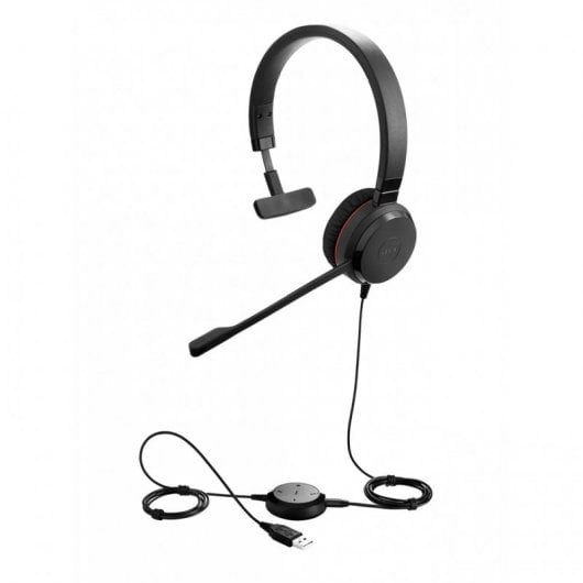 Jabra Evolve 30 UC Auricular Monoaural USB/Jack 3.5mm