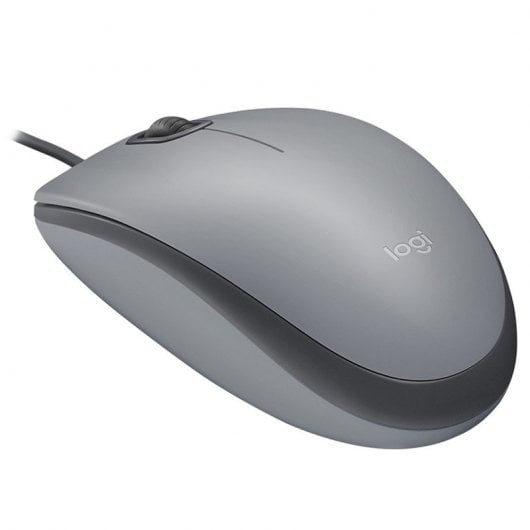 Logitech M110 Ratón USB 1000DPI Gris