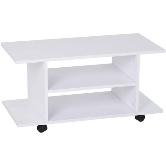 HomCom Mueble para TV Blanco