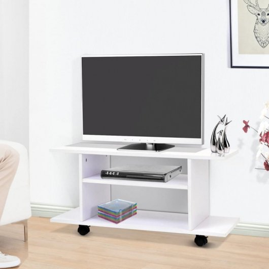HomCom Mueble para TV Blanco