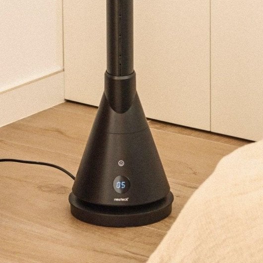 Chauffage Céramique Newlux Dual 365 1800W Télécommande Noir