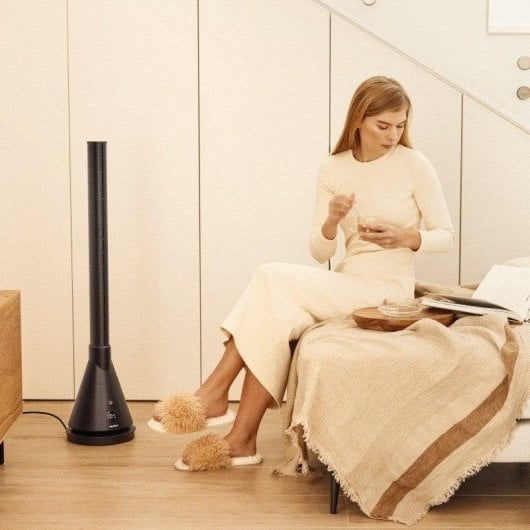 Chauffage Céramique Newlux Dual 365 1800W Télécommande Noir