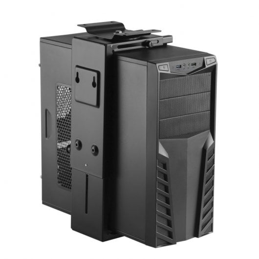 Ewent EW1293 supporto per CPU Porta CPU sotto scrivania Nero