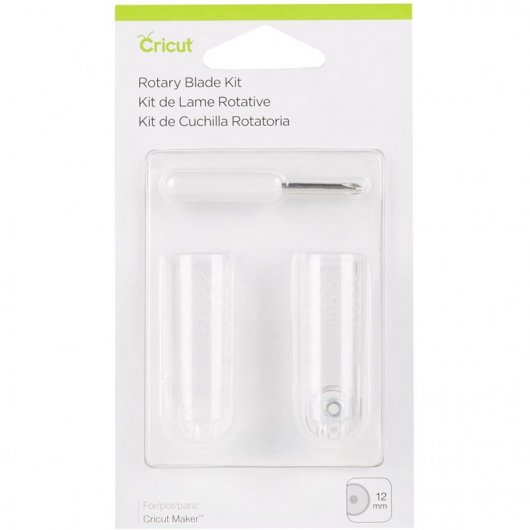 Cricut Kit Recambio de Cuchilla Rotatoria para Tela