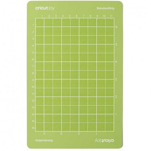 Cricut Joy StandardGrip selbstklebende Schneidematte, 11,4 x 16,5 cm, Grün