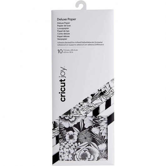 Cricut Joy Botanicals Pack de 15 Hoja de Papel Adhesivo 4.5"x12"