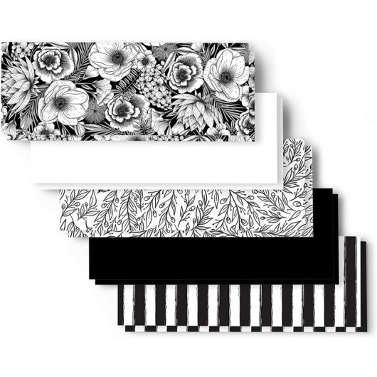 Cricut Joy Botanicals Pack de 15 Hoja de Papel Adhesivo 4.5"x12"