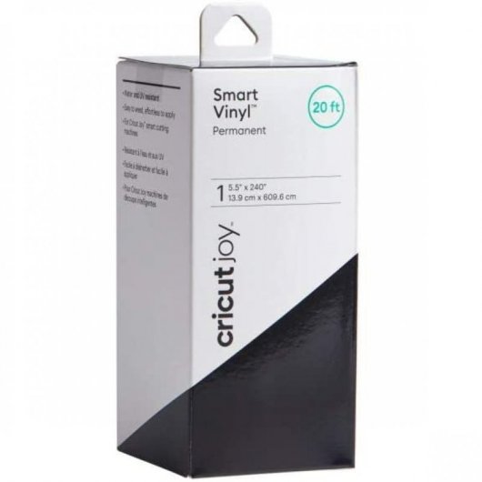 Cricut Joy Vinilo Adhesivo Permanente 13.9 x 609.6 cm Negro