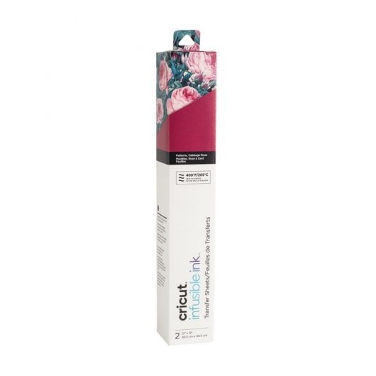 Cricut Infusible Ink Pack 2 Hojas de Transferencia Infusible Cabbage Rose