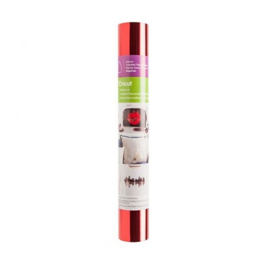 Cricut Iron-On Vinilo Textil Termoadhesivo 12"x24" Rojo Oscuro
