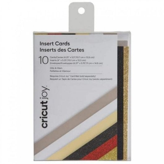Kit d'insertion de cartes Cricut Joy Glitz & Glam