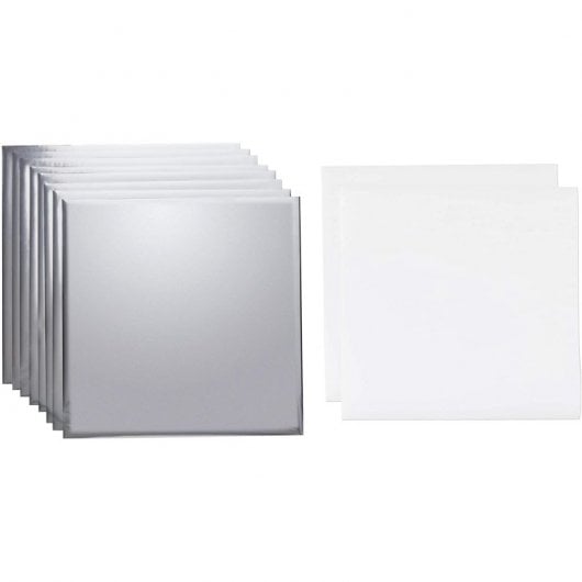 Cricut Set 8 Folientransferblätter 30,5 x 30,5 cm Silber