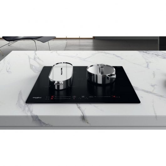 Whirlpool WBS5560NE Placa de Inducción 3 Zonas 60cm Negra
