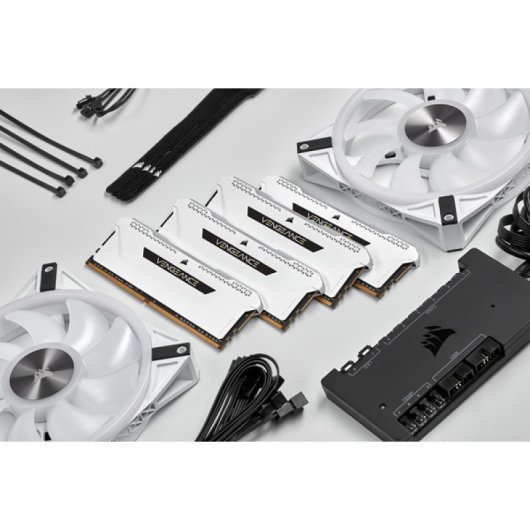 Corsair Vengeance RGB Pro SL White DDR4 3200 PC4-25600 32GB 4x8GB CL16