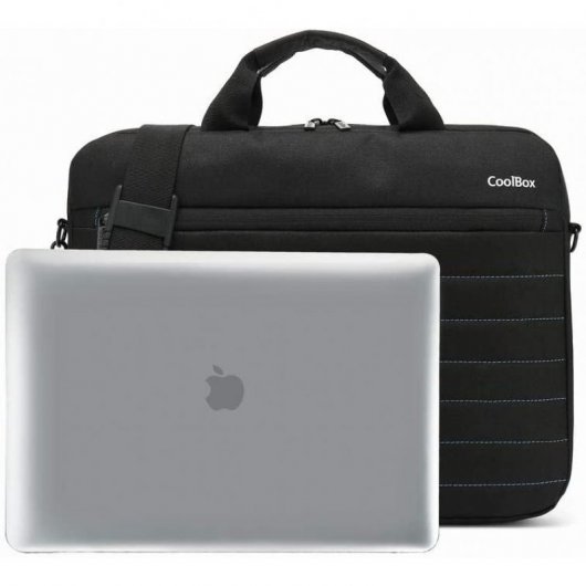CoolBox Maletín Impermeable para Portátil 15.6" Negro