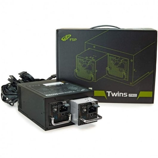 Alimentatore ridondante FSP Twins PRO 500W 80 Plus Gold