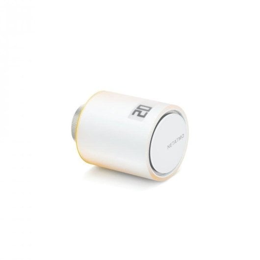 Têtes Thermostatiques Intelligentes Netatmo NBU-NAV-EU 3 Sans fil pour Radiateur