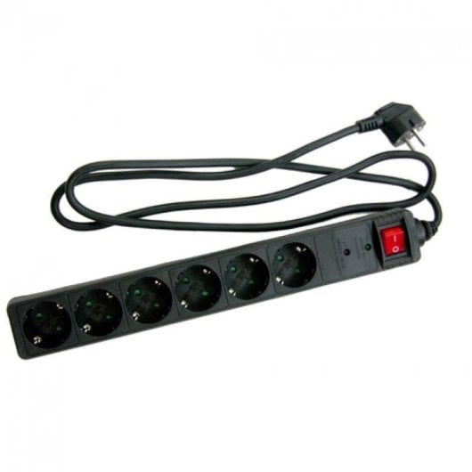 Eurobric Regleta 6 Tomas con Interruptor 1.5m