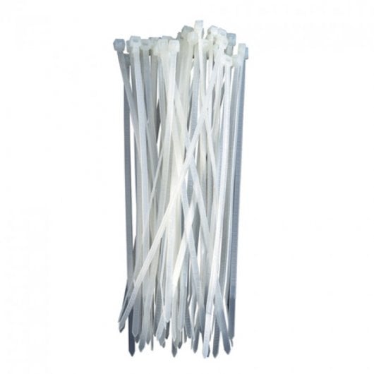 Eurobric 50 Bridas Blancas 300mm