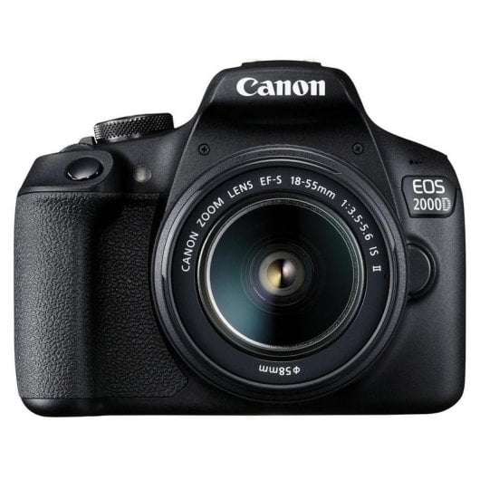 Canon EOS 2000D BK 18-55 IS + SB130 +16GB EU26 Kit fotocamere SLR 24,1 MP CMOS 6000 x 4000 Pixel Nero