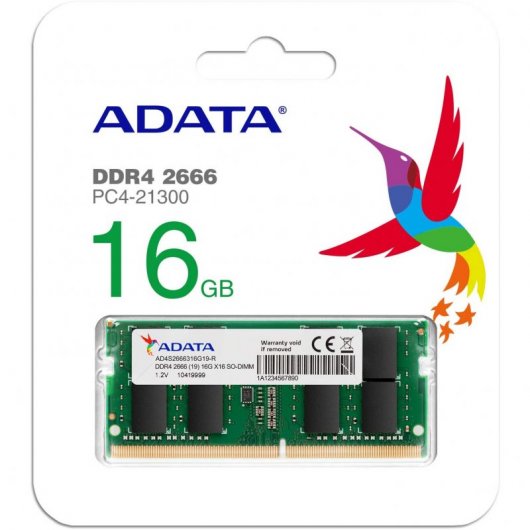 Adata Premier SO-DIMM DDR4 2666Mhz PC4-21300 16GB CL19