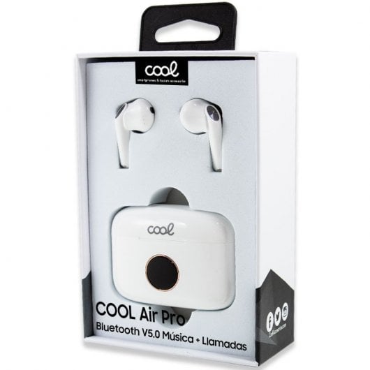 Cool Air Pro Auriculares Bluetooth Blanco