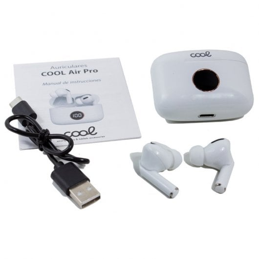 Cool Air Pro Auriculares Bluetooth Blanco