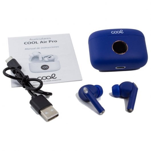 Cool Air Pro Bluetooth-Kopfhörer Blau