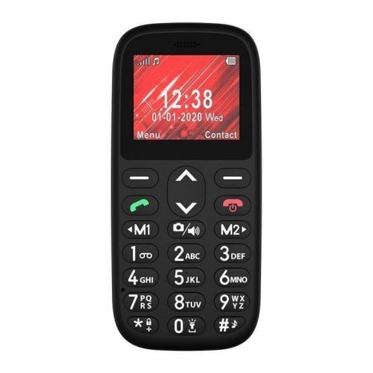 Telefono per anziani Telefunken S410 gratuito nero