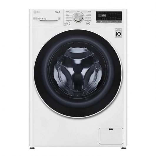 LG F4DN4008N0W Lavasecadora Carga Frontal 8Kg/5Kg E Blanca