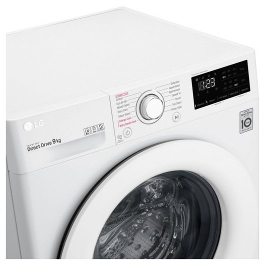 LG F4WV3009S3W Lavadora Carga Frontal 9Kg B Blanca