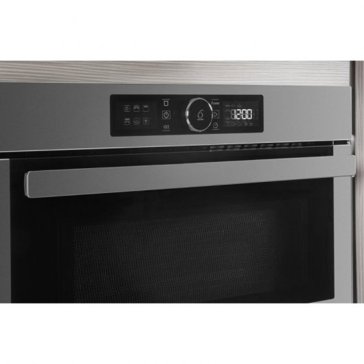 Whirlpool AMW 730/IX Microondas Integrable con Grill 31L 1000W Acero Inoxidable