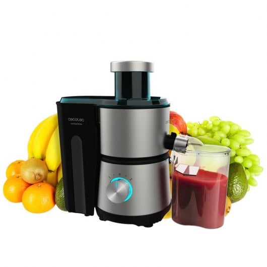 Cecotec Juice&Fresh 400 Titan Black Liquidificador 400W