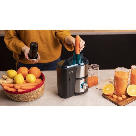 Cecotec Juice&Fresh 400 Titan Black Liquidificador 400W